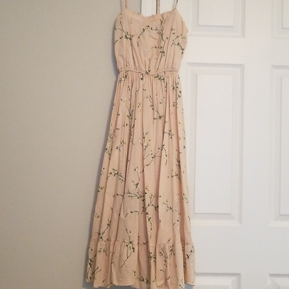 Long Floral Express Dress
